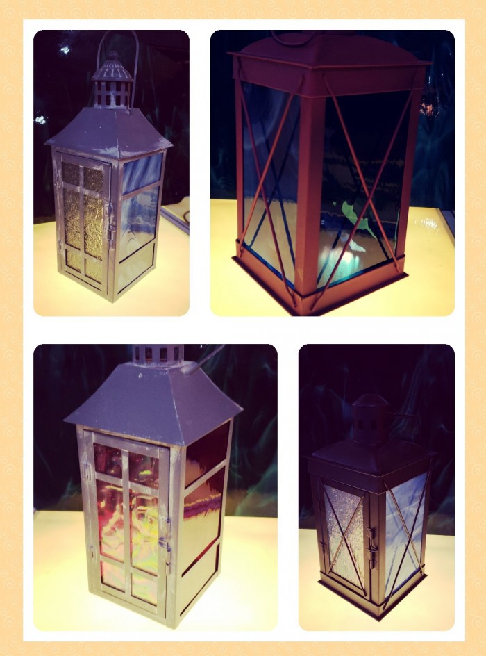 Lanterns made in class