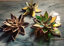 Stained Glass Succulents
