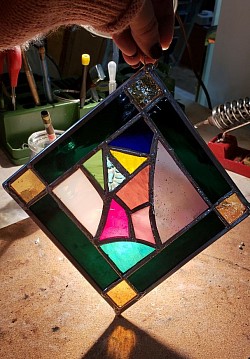 Brand new to Stained glass